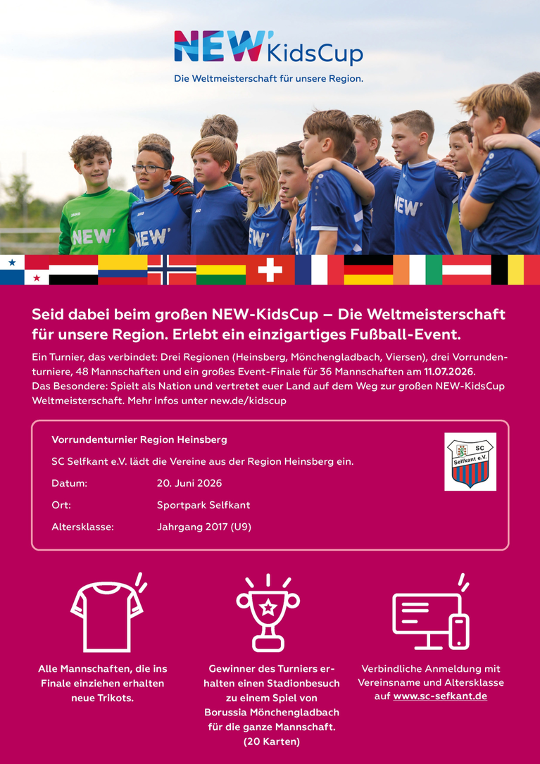 NEW Kids Cup 2026