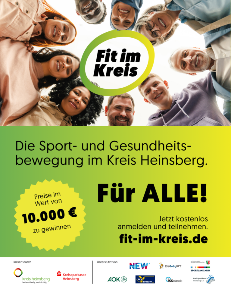 Fit im Kreis