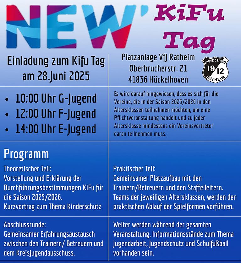 Einladung zum KiFu Tag 
