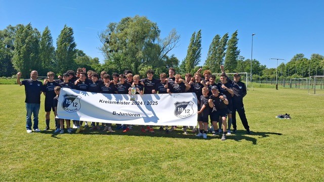 B Junioren des VfJ Ratheim sind Kreismeister 2025
